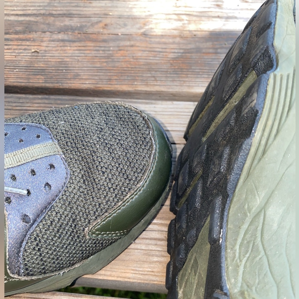 🔥 NIKE AIR HUARACHE Cargo Green RARE 🔥 - Picture 8 of 16